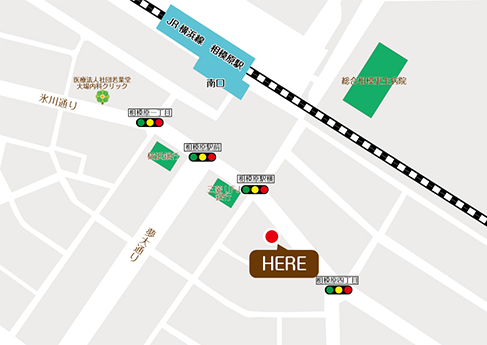 リーフキッズ保育園相模原_地図